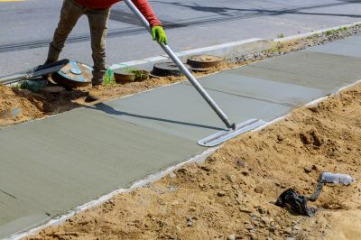 Install a New Concrete Sidewalk!