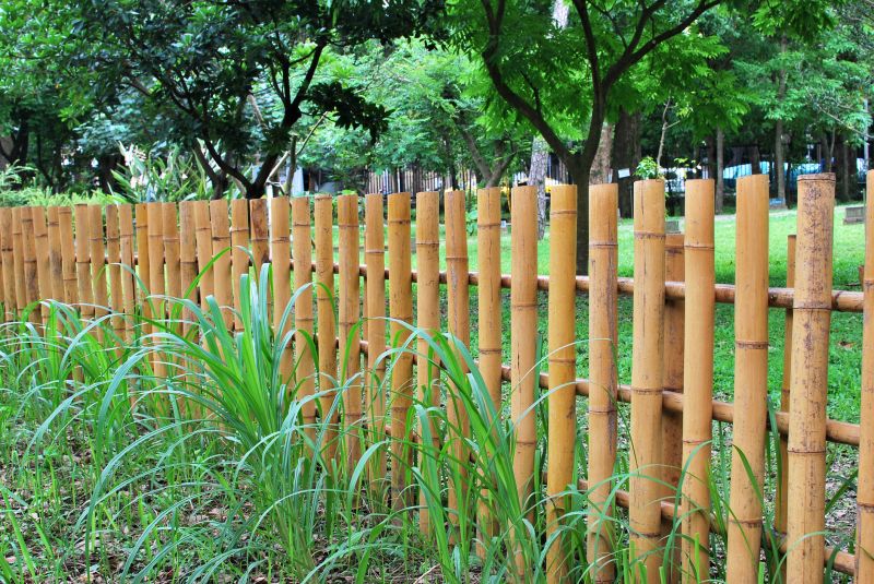 Bamboo Fence Installation - Toledo