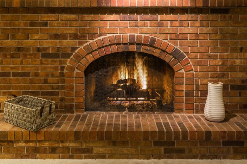 Brick Fireplace Remodeling - San Diego