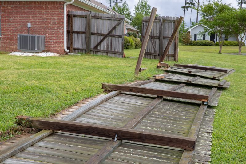Broken Fence Repair - Albuquerque