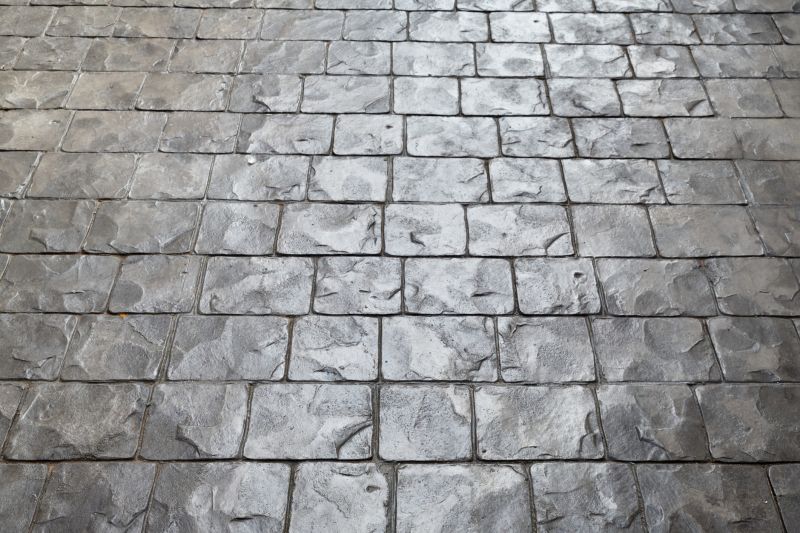 Concrete Driveway Stamping - Lubbock