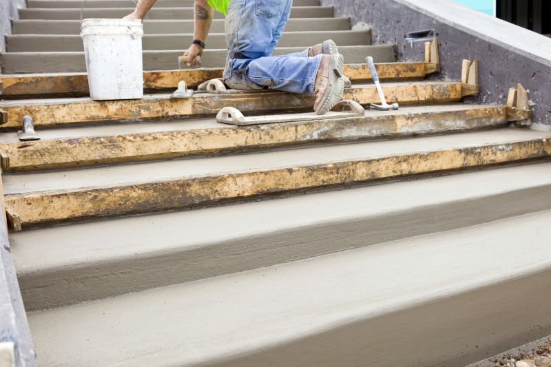 Concrete Steps Pouring - Virginia Beach