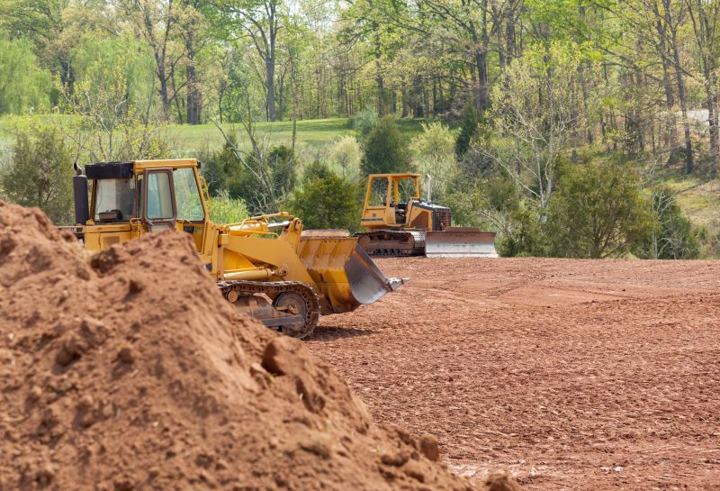 Construction Site Land Clearing - Houston