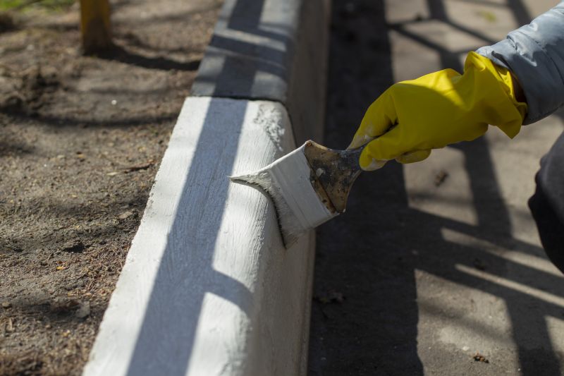 Curb Painting - Minneapolis