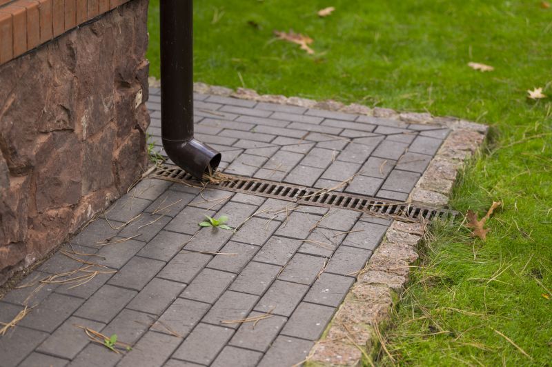 Downspout Drainage Landscaping - Cleveland