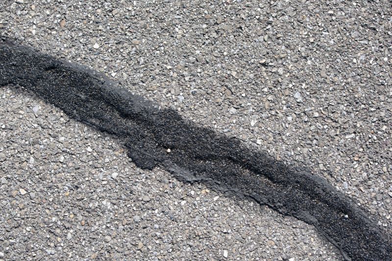 Driveway Crack Sealing - Spokane