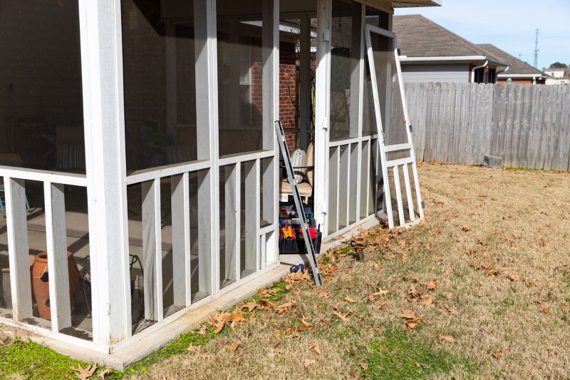 Porch Screen Repair - Louisville