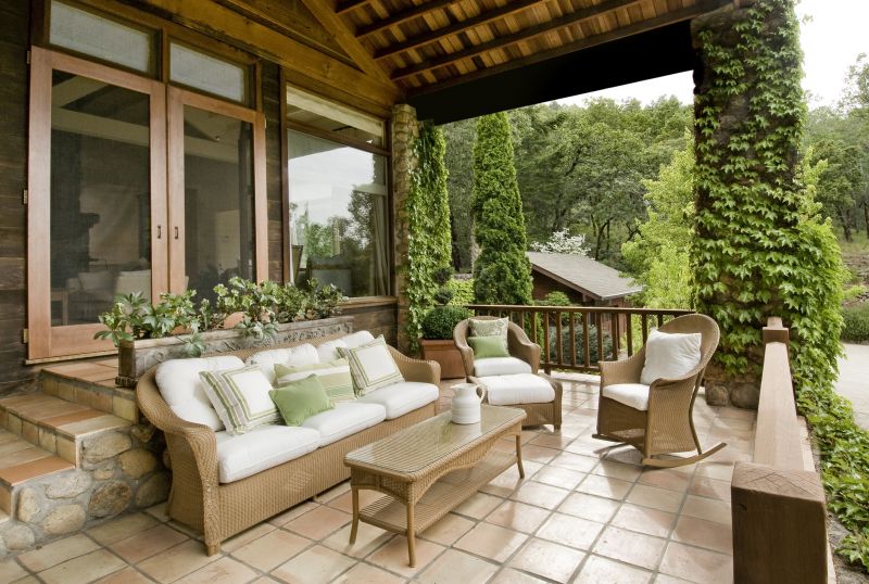 Porch Tile Installation - San Jose