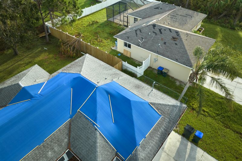 Roof Tarping Service - Lubbock