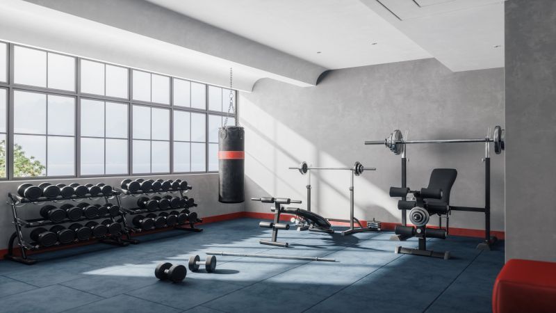 Rubber Gym Floor Installation - West Palm Beach
