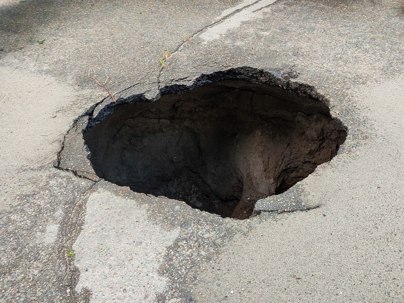 Sinkhole Repair - Sacramento