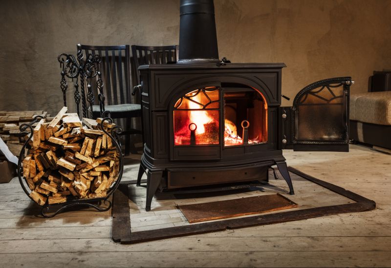 Wood Burning Stove Installation - Austin