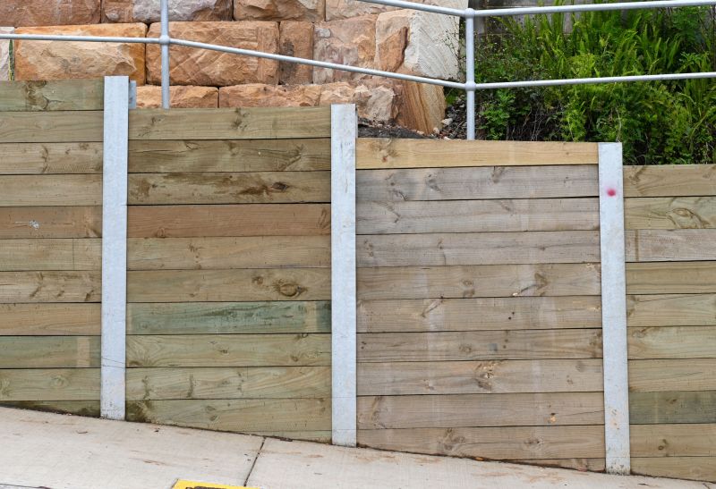 Wood Retaining Wall Service - Raleigh