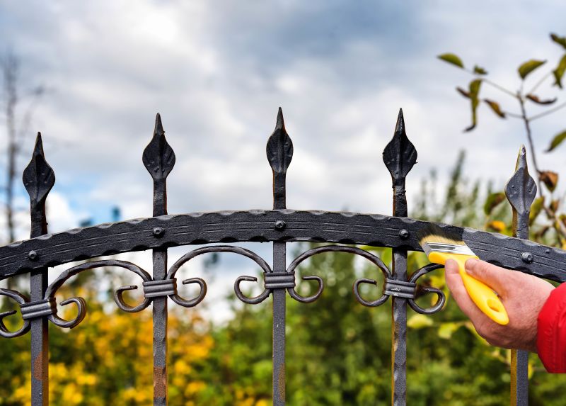 Wrought Iron Painting - Jacksonville
