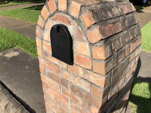 Brick Mailbox Repair for Warehouses