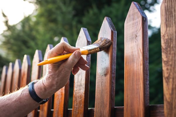 Fence Painting Service for Churches