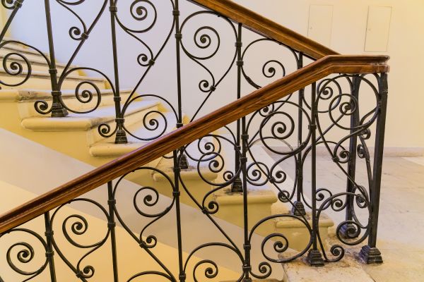 Wrought Iron Railing Install
