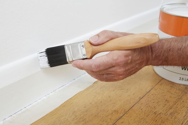Baseboard Repainting