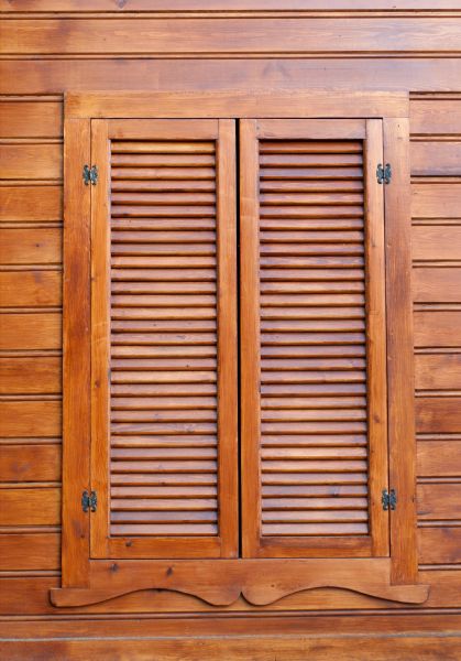 Wooden Shutter Installation