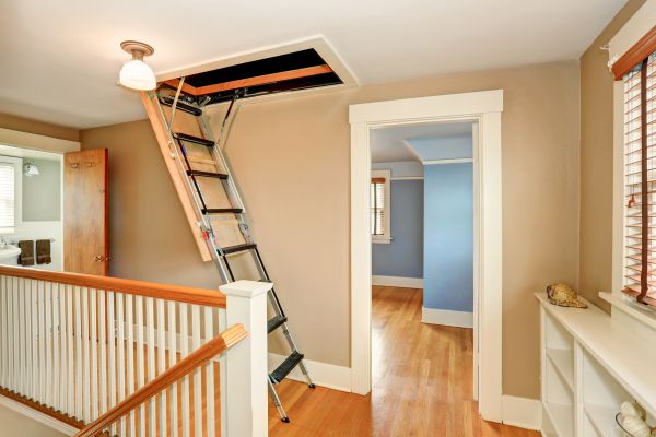Attic Ladder Door Replacement
