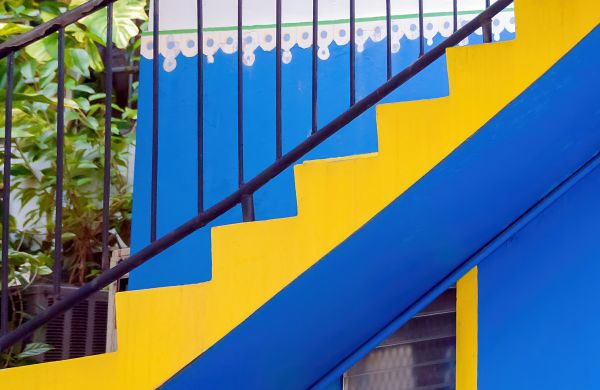 Outdoor Staircase Painting