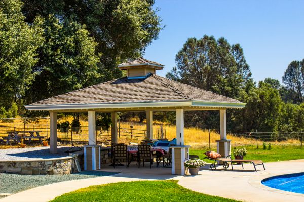 Backyard Gazebo Installation