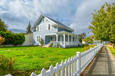 A Picket Fence Adds an Element of Charm and Classic Elegance To Any Home!