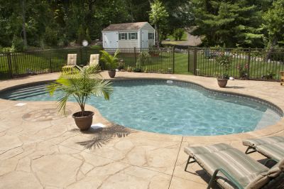 Concrete Pool Installation!