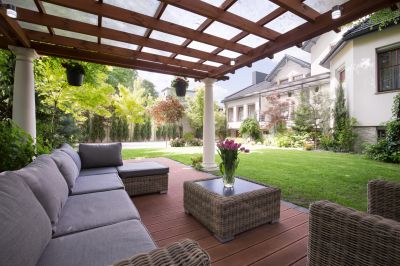 Enjoy Outdoor Living Space in the Shade with Porch Roof Construction!