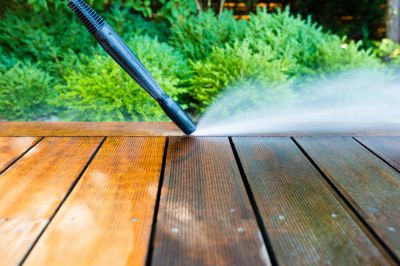 Power Wash Your Deck!